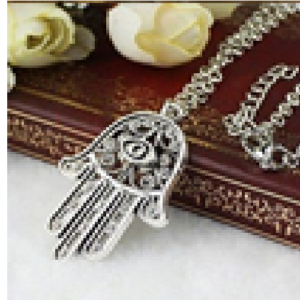 Hamsa Fatima Hand Pendant Chain